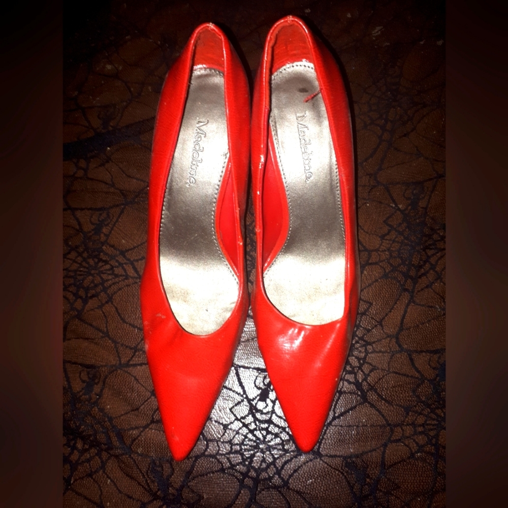 Vintage patent leather stilettos